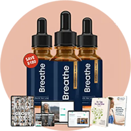 Breathe 3-bottle 90-day supply with bonus resources
